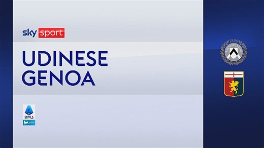 Udinese-Genoa 1-2: video, gol e highlights