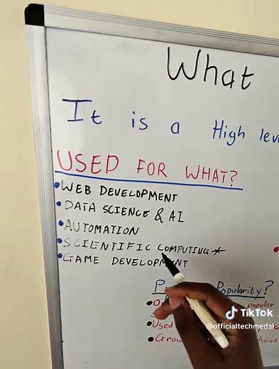 What is Python Programming and what is it the use for it ?Most beginners do not know what programming languages to start with I break down why you should study Python #computerscience #python #programming #codingtips #pythonprogramming