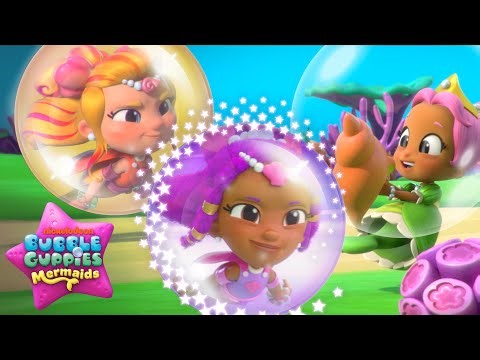 Guess the Super Mermaid Power Rescue! #7 w/ Zooli, Deema & Molly | Bubble Guppies Mermaids