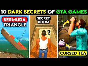 Top 10 *DARK SECRETS* 😱 Of GTA Games That Will Blow Your Mind | GTA Conspiracy Theories 👽 Part 5
