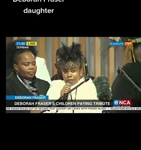 Honoring Deborah Fraser: A Daughter's Tribute at Funeral