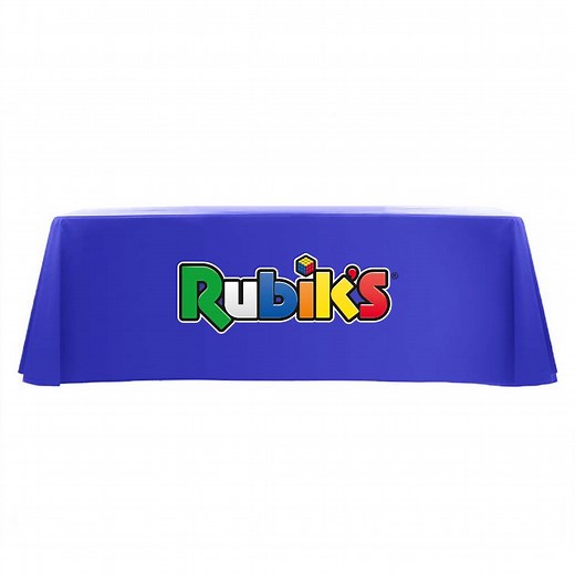 Exhibition Branded Tablecloth With Customised Logo
