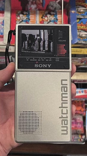 Sony Watchman: The Portable TV of the 1980s