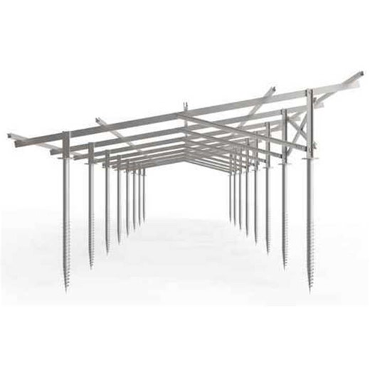Aluminium Alloy PV Mount Rack Solar Panel Ground Mounting Bracket Support Solar Panel Mounting System