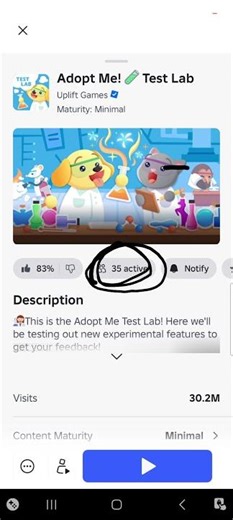 Adopt me Test lab glitch #roblox