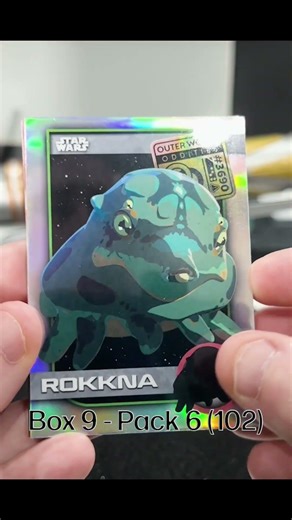 2025 Topps Chrome Star Wars Costco Edition - Box 9, Pack 6 (102)