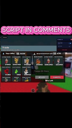 [NEW UPDATE🔥] STEAL A BRAINROT TRADE FREEZE | UNLIMITED FREE BRAINROTS | NO KEY | BEST | SAFE 100%