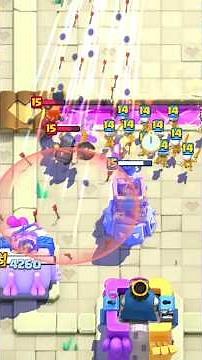 Joguei contra o REI DO PREDICT ☠️ - #clashroyale #clashroyalememes