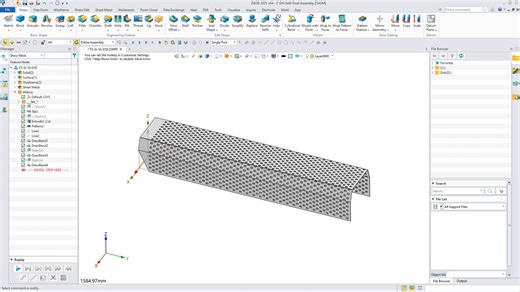 ZW3D 2025 CAD 新增功能 - 模式特性 工作效率