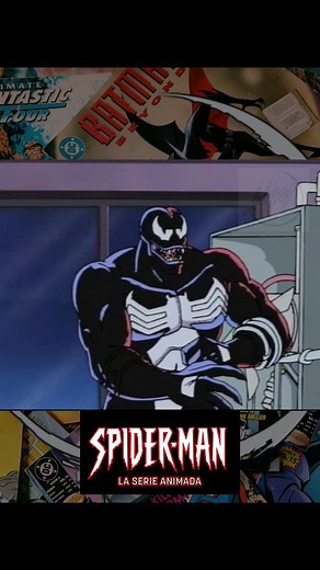 106K views · 5.3K reactions | Venom le quita máscara a Spiderman El disfraz del alien Tercera parte Spider-Man: La serie animada Spiderman 94 #spiderman #venom #marvel #hmclips #comic | HM Clips | Facebook