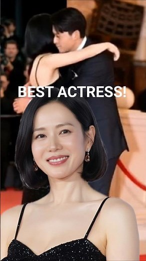 CONGRATULATIONS HYUN BIN & SON YE JIN (BLUE DRAGON FILM AWARDS)