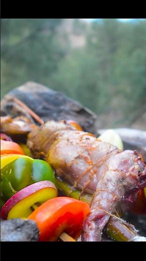 Cook Rabbit in the Wilderness | Best Rabbit Cooking Recipe by Trip and Taste#rabbit #cooking