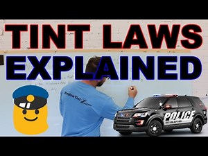 CALIFORNIA WINDOW TINT LAW EXPLAINED Tinted Windows Percentages
