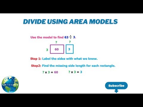 Divide Using Area Models