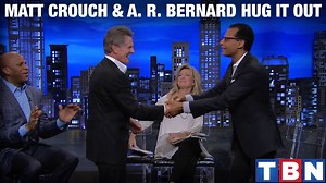13K views · 374 reactions | Watch this HILARIOUS exchange between A. R. Bernard and Matt Crouch! | TBN | Facebook