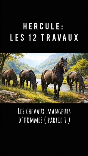 The Mares of Diomedes - (Part 1) The 12 Labors of Hercules #hercules #mythology #history #ai #disney