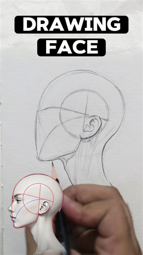 ✨ Master Face Angles with Loomis ✨ Struggling with proportions? The Loomis Method makes it super simple — you can map out any face angle in seconds! ⚡ Grab the special discount on the Complete Loomis Course — click the link in bio or just comment COURSE 👇 #loomismethod #howtodraw #drawing #arttutorial #portraitdrawing #pencildrawing #realisticdrawing #sketch #draweveryday #artistsoninstagram #artvideo #learnart #shorttutorial #reelsart #artcontent | One pencil drawing