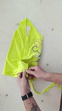 Reuse an old shirt to create a new shirt #diy #tips #tutorial