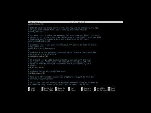 video tutorial ftp server ubuntu