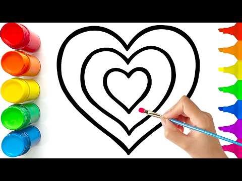 How to Draw a Heart Step by Step | Easy Heart Drawing Tutorial for Beginners