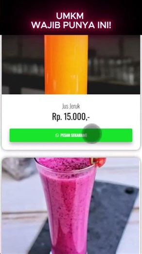 Jualan Makanan Tapi Belum Punya Website? Ini Solusinya! #shorts