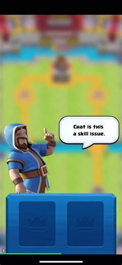 What in the clash Royale ad #aesthetic #clashroyale