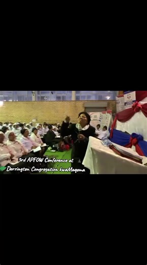 3rd APFOW conference at Dorrington Congregation kwaMaqoma. A journey towards healing Session by Mrs Vatela. #upcsa #SAMA28 #apfow #StrongerTogether