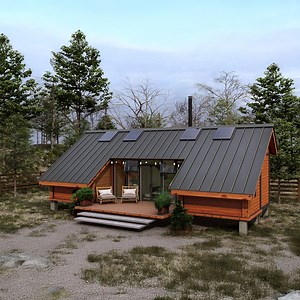 A cute container house | Living In A Tiny