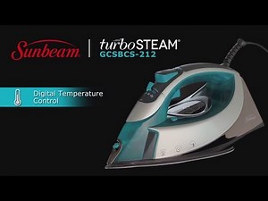 Sunbeam® turbo STEAM™ Digital Iron - Digital Temperature Control