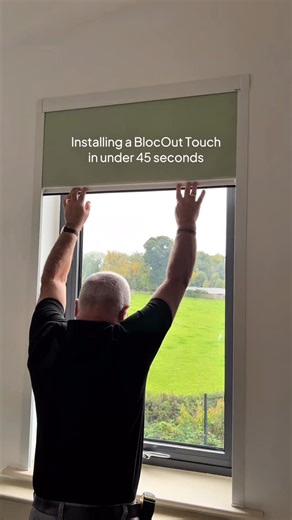 Install a BlocOut Touch with Tony (ASMR) ✨ It really is that simple! This blind was installed as an Edge fit, what do you think? 💭 * Don’t forget - you can get 20% off our award winning black out blinds (for a limited time only). #blocout #blackoutblinds #sale | BlocOut