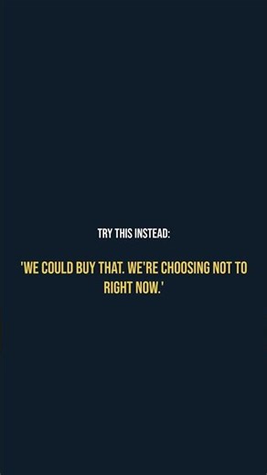 Stop Saying “We Can’t Afford It” #moneyhabits #parenting