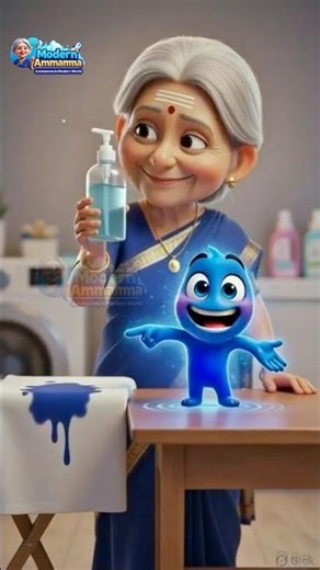 ఇంక్ మరకా!భయపడకండి | Ammamma's Easy Stain Removal Hacks | #CleaningTips#HomeHacks#LifeHacks#Shorts