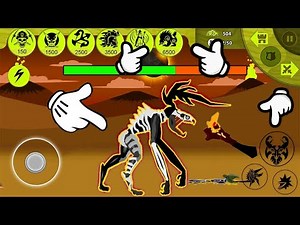 NEW UPDATE ALL SKILL FINAL BOSS VS X999 UNTIS ZOMBIE KAI GIANT, ZOMBIE KAI - HACK STICK WAR LEGACY