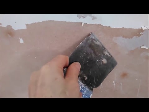 How to fix paint peeling off the bathroom ceiling