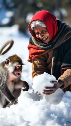बर्फ का ढेर गोला,☃️❄️❄️🏔️
