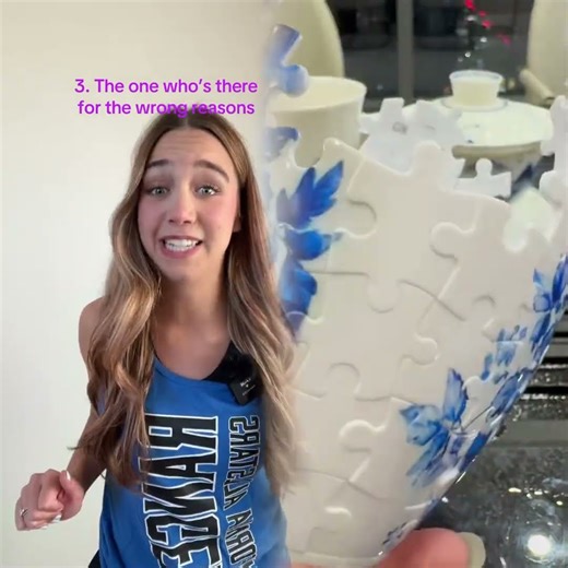 Which one are you on your high school cheer team #skit #gymnastics #cheerleader #tumbling