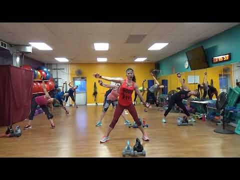 Cardio & Kettlebell - Full Body, Fat Burning Workout!