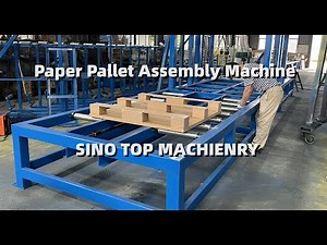 Paper Pallet Assembly Machines| Paper Pallet Production Line