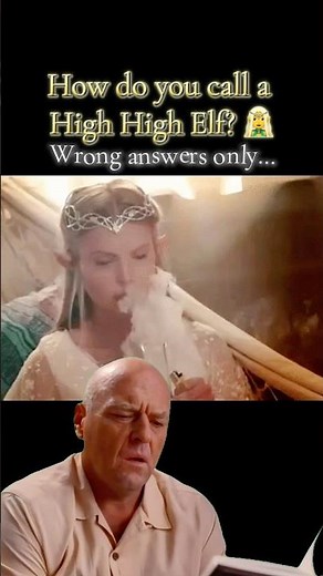 High Elf? 🧝‍♀️ #MemeCut #dnd #dndmemes #dungeonsanddragons #Meme #elf