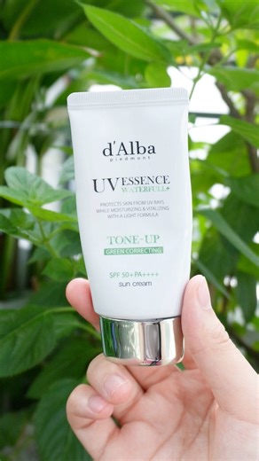 Review kem chống nắng d'Alba #goccuaru #kemchongnang #dalbavn | Góc của Rư - goccuaru.com