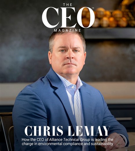 Alliance Technical Group CEO Chris LeMay drives #sustainability solutions, helping businesses achieve #EnvironmentalCompliance in the United States. #theceomagazine #inspiringthebusinessworld #leadership #alliancetechnicalgroup #northamerica | The CEO Magazine