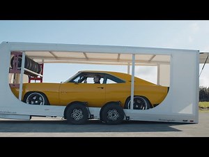 Why Racing Legend, Greg Murphy loves the Futura Super Tourer enclosed lowering trailer #cartrailer