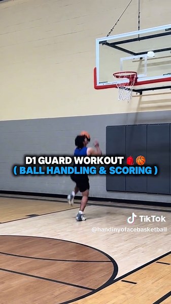 D1 Guard Workout: Ball Handling & Scoring Drills