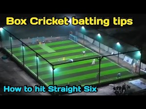How to hit Straight Six in box Cricket in full length, good length and short length ball ?