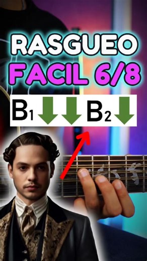 Tutorial de Rasgueo en 6/8 YCQVM 🎸