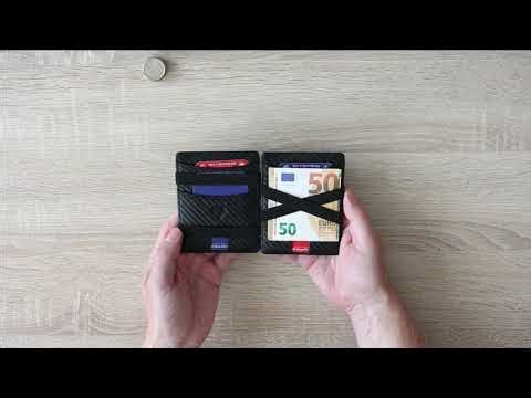 Magic Flip Wallet mit Münzfach