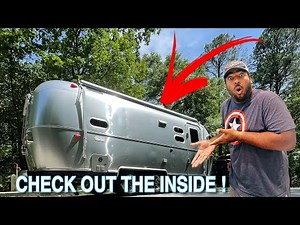 Inside an AIRSTREAM trailer - Tour 2022 Airstream Flying Cloud 23CB bunk