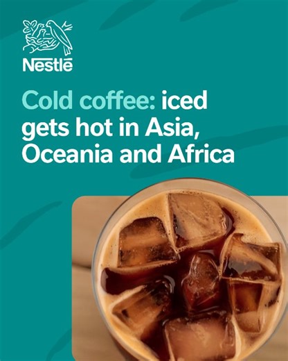 Coffee culture is changing fast – 1 in 3 cups is now served cold in Asia, Oceania and Africa. From Australia’s sophisticated coffee cafés to Japan’s barista trends, people are reimagining their daily brew. Our teams around the world are showing how Nescafé Espresso Concentrates bring barista-style coffee home, and our ready-to-drink iced coffees deliver delicious flavor on the go. ☕ | Nestlé