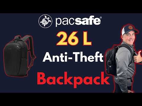 PacSafe Backpack Review: The Ultimate Anti-Theft 26L for Travel?