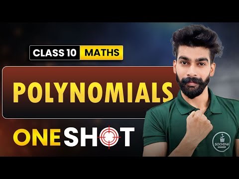 Polynomials ONE SHOT Class 10 | Full Chapter 2 | CBSE Board 2026 | Complete NCERT + PYQs